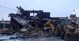 Демонтаж сгоревших зданий в Пыть-яхе | Сварной-Пть - снос после пожара от 1045 рублей