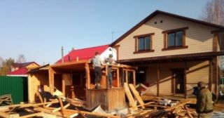Демонтаж частных домов Пыть-Ях, цена от 1620 руб.